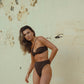 high waist bikini bottom