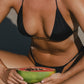 paloma bikini top black