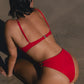 Sol Bra Top - Crimson
