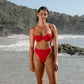 Sol Bra Top - Crimson