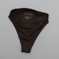 high waist bikini bottom